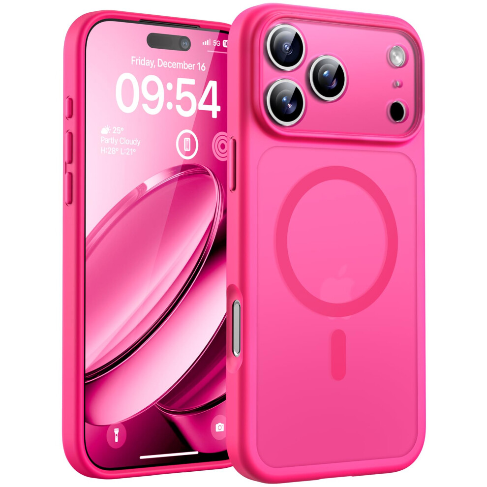 Tocol Magnetic For Iphone 17 Pro Case 6.3-Inch, Compatible With Magsafe, Full Camera Protection, Built-In Magnetic Ring, Drop Protection Shockproof 5051222418116