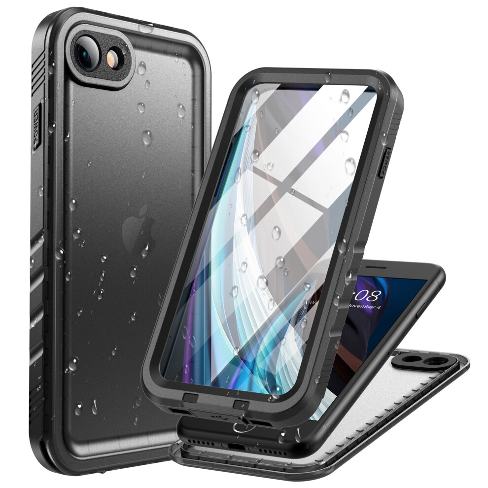 Cozycase For Iphone Se 2022/2020 Se3 Se2 Iphone 8/7 Case Waterproof Shockproof - Military Protective/Heavy Duty ? 360 Full Body ? Underwater Dustproof 5051222423387