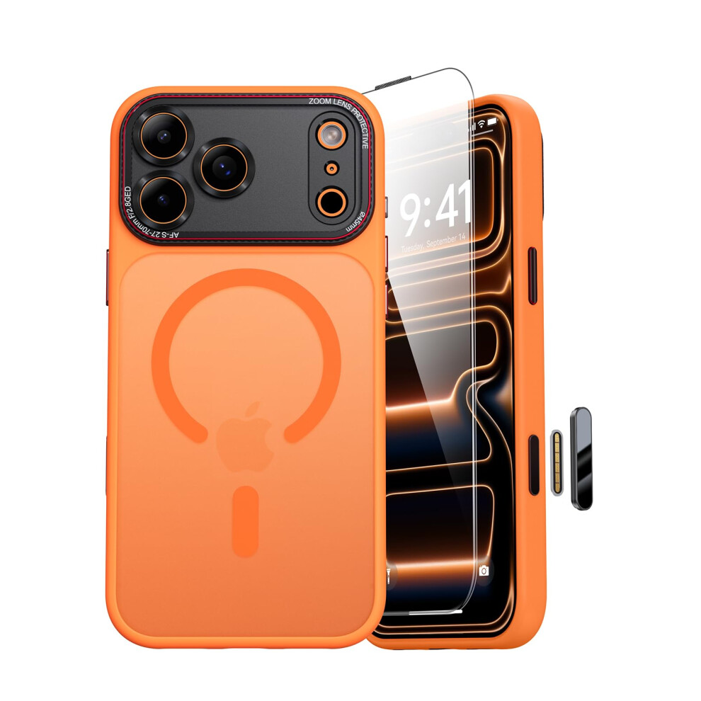 Jueshituo For Iphone 17 Pro Max Case For Magsafe [Integrated Camera Lens Protection] [Camera Control Button Protection] Military Grade Shockproof Drop 5051222418277