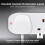 Masterplug Two Socket Double Extension Lead, 10 Metre Cable, Power LED Indicator, Unswitched, 2-Way Plug Extension Cable, Power Strip, Basic Power, 2