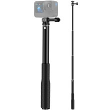 36"/92cm Extendable Waterproof Selfie Stick for DJI Osmo Pocket 3, Go Pro Hero 13/12/11/10/9/Max, Insta360 X5/X4, AKASO EK7000/V50 X Action Camera -