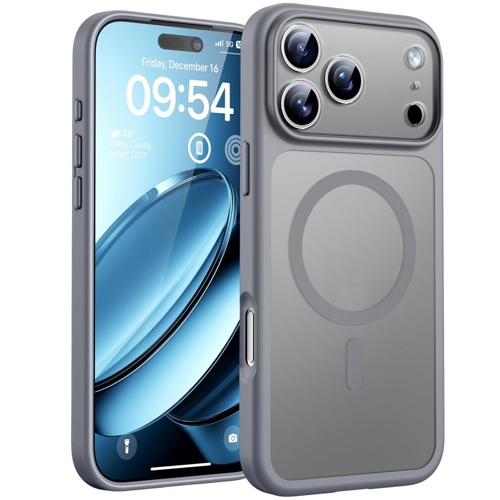 Tocol Magnetic For Iphone 17 Pro Case 6.3-Inch, Compatible With Magsafe, Full Camera Protection, Built-In Magnetic Ring, Drop Protection Shockproof 5051222423059