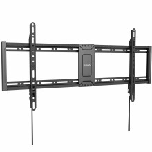 VIVO Extra Large Heavy Duty 43 to 100 inch LCD LED Curved and Flat Panel Screen, TV Wall Mount Bracket with Max 800x400mm VESA, Black, MOUNT-VW100F