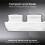 Masterplug Two Socket Double Extension Lead, 10 Metre Cable, Power LED Indicator, Unswitched, 2-Way Plug Extension Cable, Power Strip, Basic Power, 5