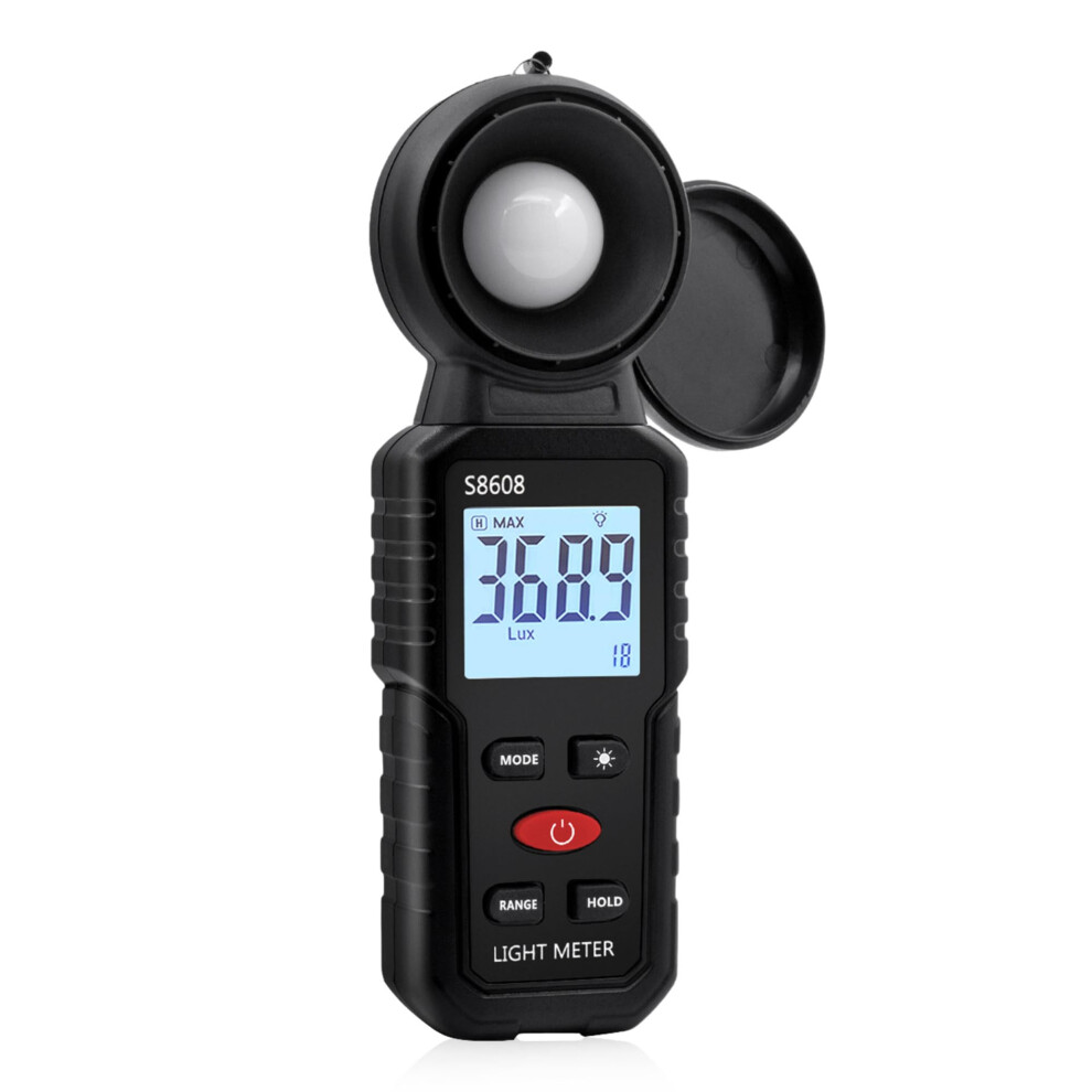 Mcbazel Lux Meter,Digital Illuminance Meter, Photometer Intensity Sense Tester,Lux Meter Range Up To 200,000 Lux Meter For Plants Light 5051222432273