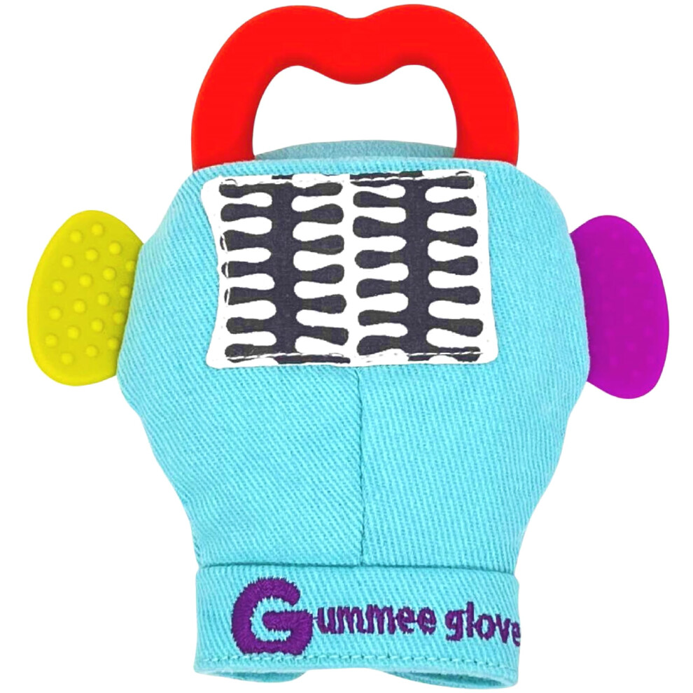 Glove Baby Teething Mitten - Detachable Teether - Teething Glove 3-6 Months - Teething Mitten For Babies - Teether Toys - Baby Gifts Toys Gummee