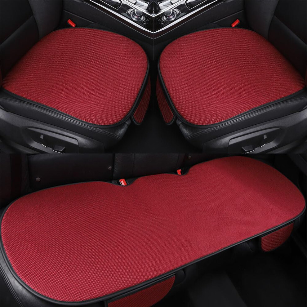 Car Seat Cushion For Honda Crv 20182024, Breathable Nonslip Allseason Seat Protector, Red 9053599117292