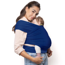 Boba Baby Wrap Carrier ? Original Baby Sling Carrier for Newborns (7?35 lbs), Soft, Secure, Hands-Free & Ergonomic, Ideal for Comfortable Bonding, New