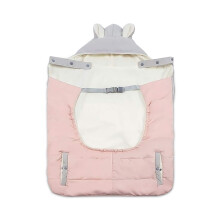 SONARIN All Seasons Weather Thick Cover for Baby Carrier,Cloak for Winter Warm,Fit Any Baby Carrier,Windproof,Waterproof(Pink)