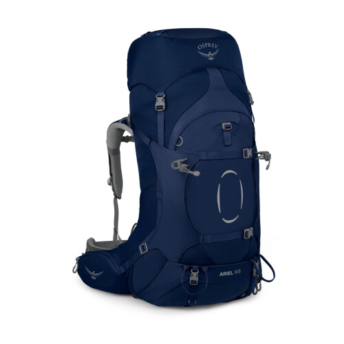 Osprey Ariel Women's Backpack, 65L, Ceramic Blue, WM/L EF