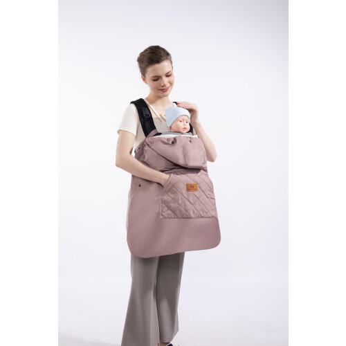 Winter Sling Cover for Carrier Warm Universal (Pink) 2
