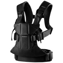 BabyBj?rn Baby Carrier One, Woven, Black