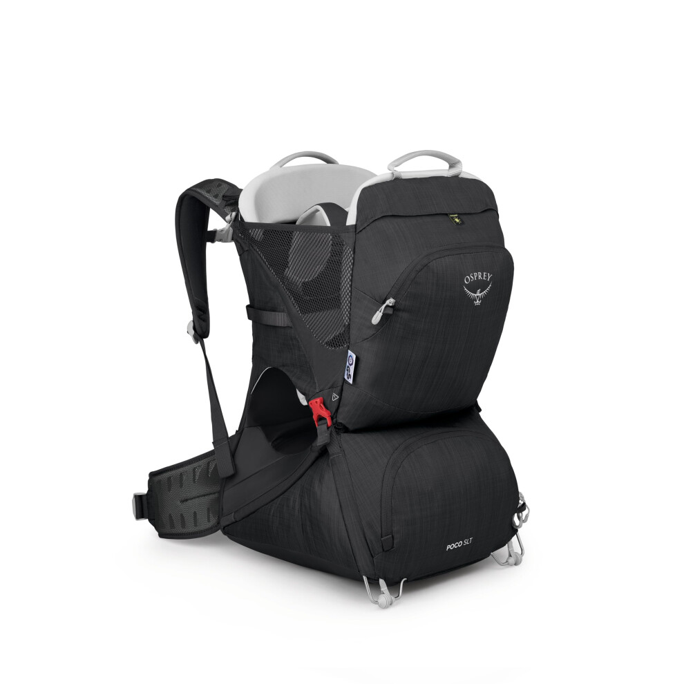 Osprey Poco Child Carriers - Deluxe Child Cokpit - Buil-In Sunshade - Breathable Suspension - Adjustable Fit - Mashine Washable Drool Pad - Bluesign