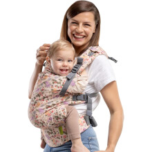 Boba X Baby Carrier Newborn to Toddler - Adjustable Front and Backpack Carrier Petite to Plus Size 7-45 lbs, Ergonomic Baby Carrier with Crossable