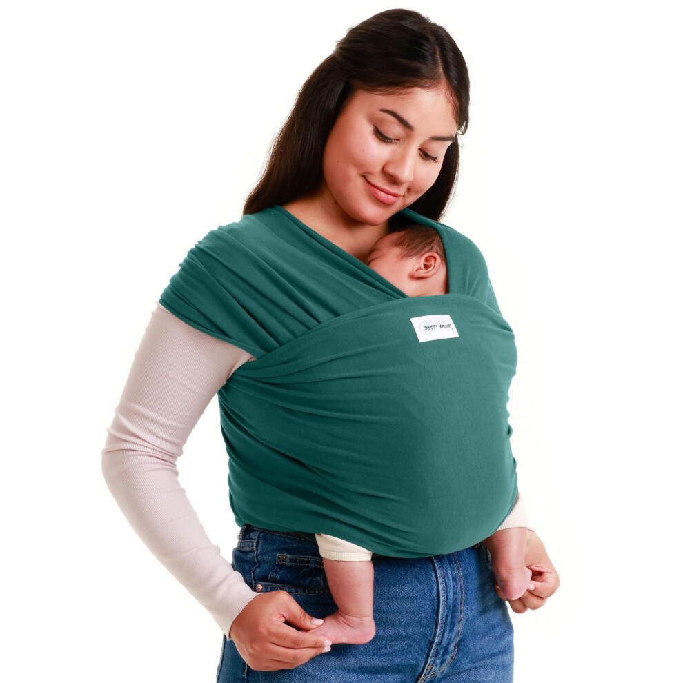 Baby Carrier Newborn To Toddler (7-35 Lbs/3-15 Kg) - Hands-Free & Hip-Healthy Baby Wrap Carrier, Machine-Washable & Breathable ( Dark Sleepy Wrap