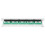 Digitus patch panel - 19-inch - Cat-3 - For ISDN - 25-port RJ45 - Unshielded - Patch panel - Rack mount 1U - Grey 2