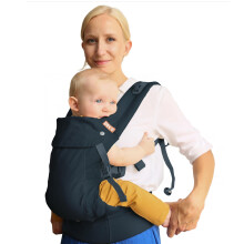 Beco Gemini 2.0 Baby Carrier Newborn to Toddler with M-Cloud? Support - 4-Position Baby Carriers, Certified Hip-Healthy Newborn Carrier, Fully