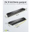 Goobay 90854 CAT 6a 48.3cm Patch Panel, 24 Port, Black 3
