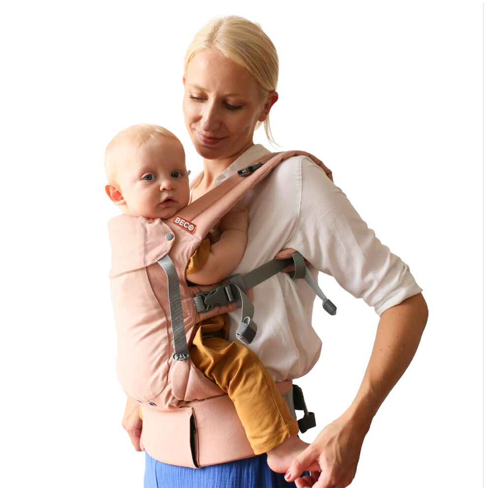 Beco Gemini 2.0 Baby Carrier Newborn To Toddler With M-Cloud? Support - 4-Position Baby Carriers, Certified Hip-Healthy Newborn Carrier, Fully