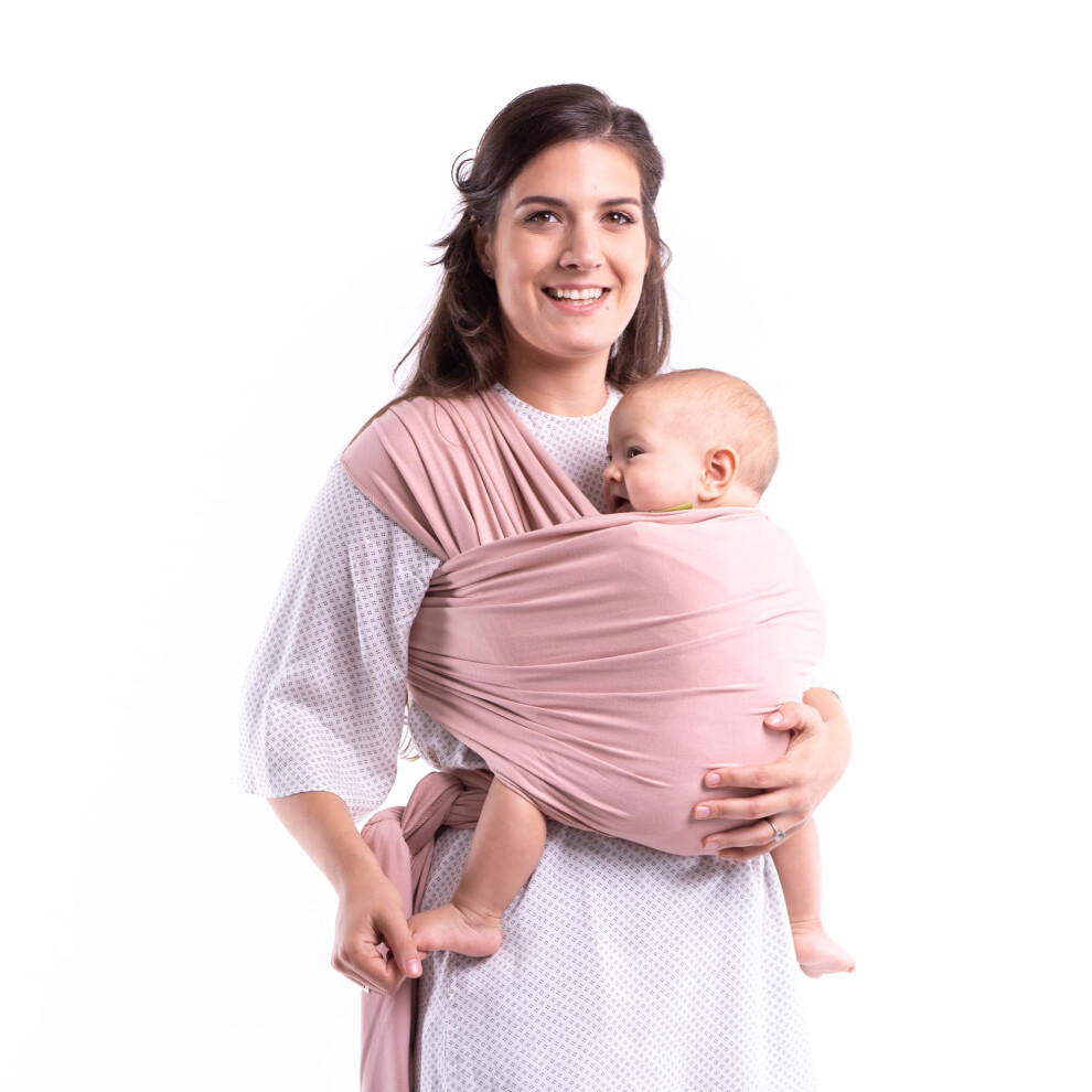 Boba Baby Wrap Carrier ? Original Baby Sling Carrier For Newborns (7?35 Lbs), Soft, Secure, Hands-Free & Ergonomic, Ideal For Comfortable Bonding, New