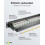 Goobay 90854 CAT 6a 48.3cm Patch Panel, 24 Port, Black 5