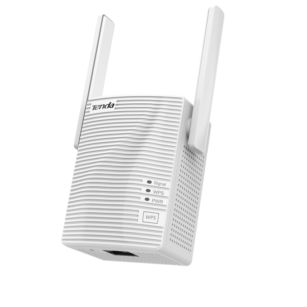 Tenda A18 Ac1200 Dual Band Universal Wifi Repeater, Broadband/Wi-Fi Extender, Wi-Fi Booster/Hotspot, With 1 Ethernet Port, Uk Plug Light 5051222452462