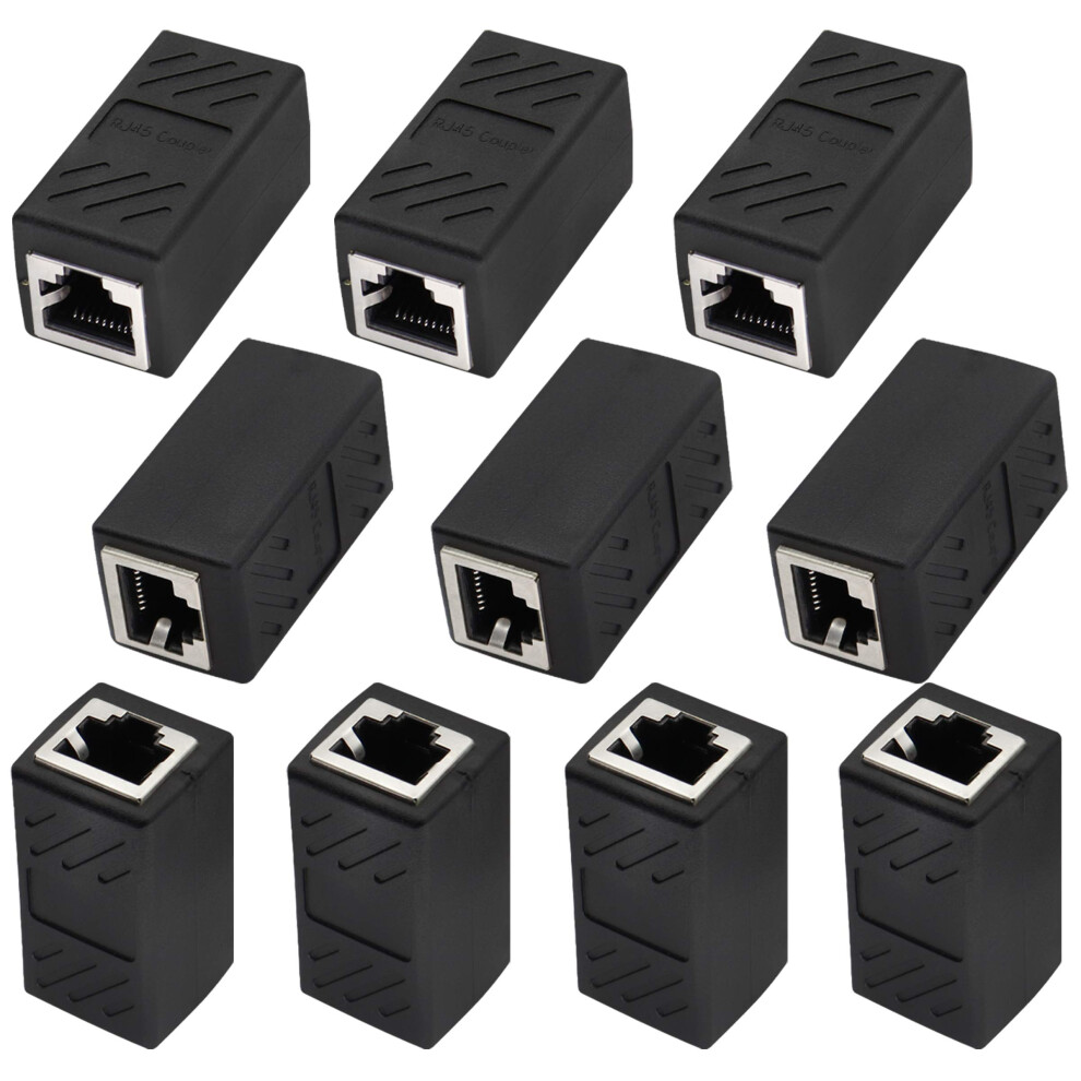 Photos - Ethernet Cable AAOTOKK RJ45 Cat6 Adapter  Extender Cat6 Female to Female inLine Network Cable Coupler Cat6 Cat5 Cat5e Etherne