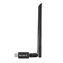 USB WiFi Adapter 1300 Mbps Realtek RTL8812BU 5dBi Antenna AC1300 Dual Band 5.8GHz 2.4GHz WiFi Dongle 802.11 a b g n ac For Laptop Desktop PC USB 3.0