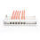 Digitus Desktop Patch Panel - For Keystone Modules - 12-port - Shielded - Patch field - Surface mounting - Grey 5