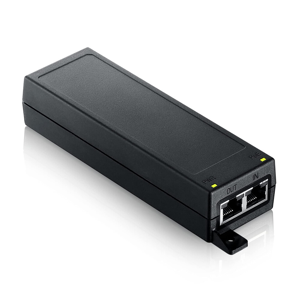 Zyxel Single Port 30W Powerinjector | 1-2.5G Multigig 802.3At Poe+ | Simple Plug And Play [Poe12-30W] 5051222455098