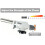 Butane Kitchen Torch with Adjustable Flame Control, OneTouch Ignition for Crème Brûlée, Baking, Grilling 2