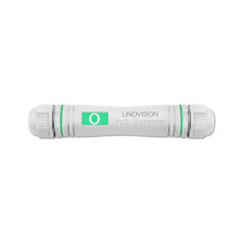 LINOVISION Gigabit Outdoor PoE Extender, Waterproof PoE Ethernet Repeater, Extend Extra 330ft PoE and Ethernet for IP Cameras, VoIP Phone, Wireless AP