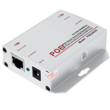 REVODATA Gigabit Industrial 30W PoE+ Injector, Convert Low Voltage DC 12-48V Input to 48V PoE Output, IEEE802.3af/at, DIN-Rail & Wall Mount Injector