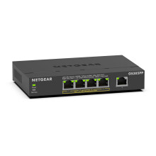 NETGEAR 5 Port PoE Switch GS305PP - Ethernet Splitter - Ethernet Switch - Ethernet Hub - Plug-and-Play - Silent Operation - Desktop or Wall Mount
