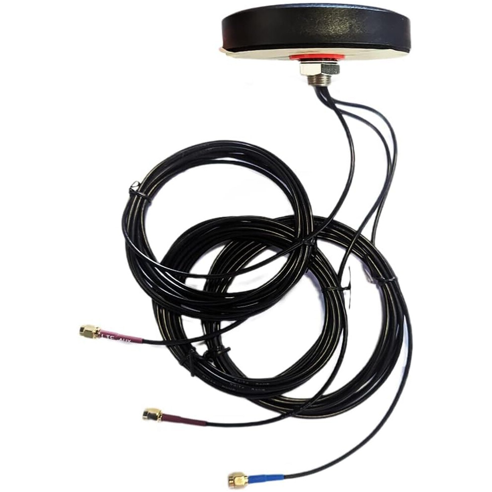 Maswell Combo Gps + 2X2 Mimo 4G Antenna, Cellular 700-2700Mhz 4G Lte Outdoor Antenna For T-Mobile Verizon At&T, Ip67 Waterproof With 9.8Ft Cables, 5051222455685