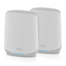 NETGEAR Orbi Tri-Band WiFi 6 Mesh Network System (RBK762S) ? Router + 1 Satellite Extender, Security Features, Up to 5.4 Gbps, Covers up to 4,000 sq.