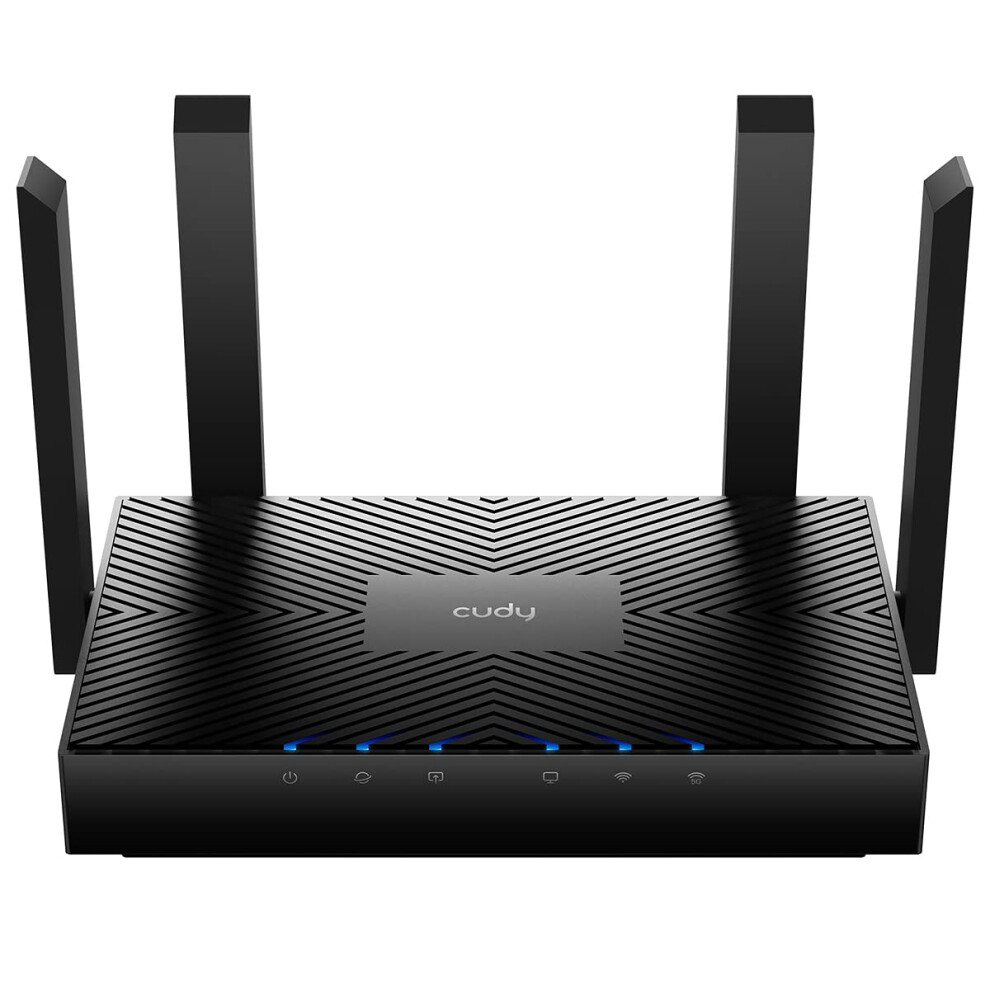 Cudy Wr3000 Ax3000 Dual Band Wi-Fi 6 Mesh Router, 160Mhz, Mu-Mimo, Ofdma, Wireguard, Openvpn, Wpa3