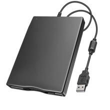 Lizoak Portable Floppy Disk Drive 3.5 Inch USB External Floppy Disk Reader 1.44MB Floppy Drive for Windows 98SE/ME/2000/XP/Vista/7/8/OS 8.6 or Above,