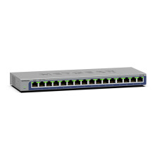 NETGEAR 16-Port Gigabit Ethernet Unmanaged Switch (GS116) - Desktop or Wall Mount, and Limited Lifetime Protection