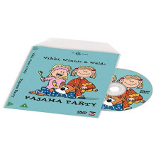 3L DVD Sleeves for Storage with Space for Cover ? Pack of 100