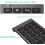 Rytaki ?Upgraded Version? Bluetooth Numeric Keypad, Portable Wireless 22 Keys External Number Pad for Laptop, Tablet, Notebook, PC, Desktop and More 2