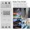 16A Digital Timer Switch with LCD Display, Programmable 8 Daily Programs, Battery Backup for Lights DC12V 3