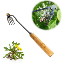 Garden Weeder Tool with Long Handle, Ergonomic Grip, Durable Manual Weed Puller for Yard and Farm