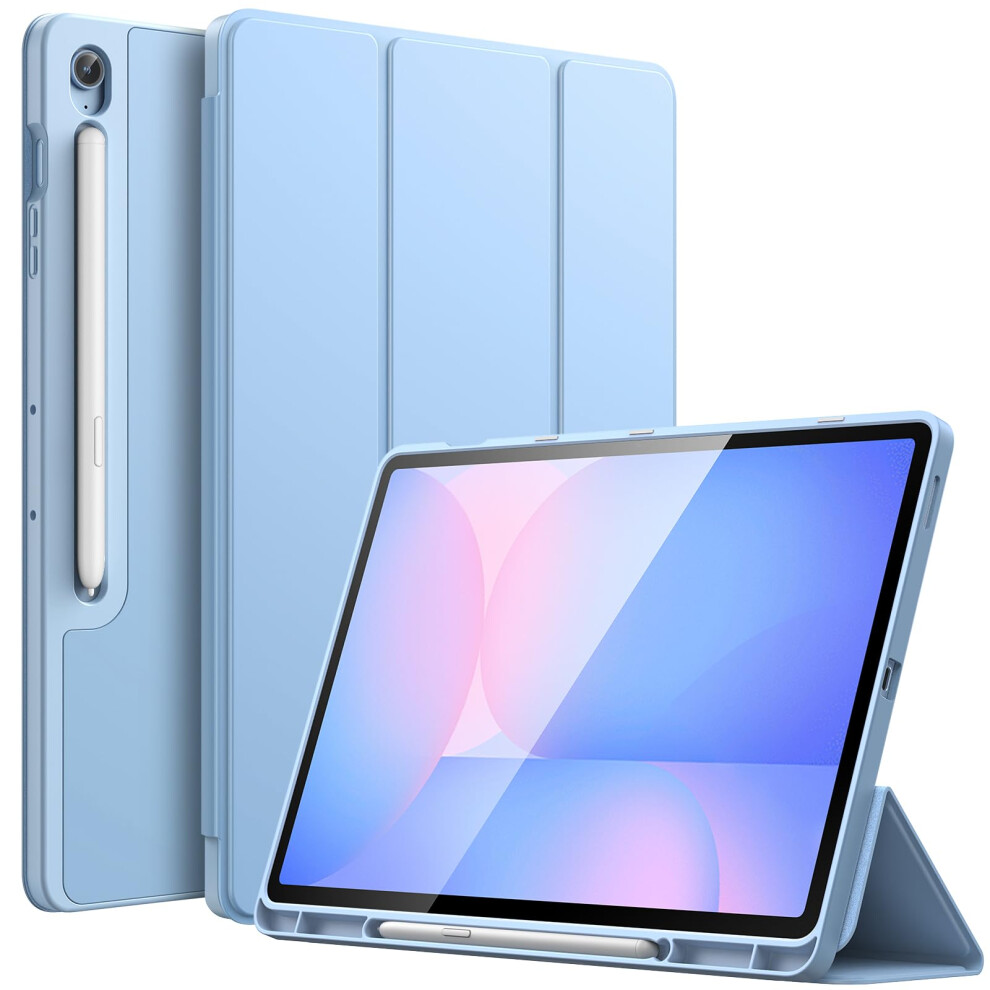 Photos - Other for Computer Jetech Case for Samsung Galaxy Tab S10 FE Plus/S10 FE+ 13.1-Inch with S Pen Holder, Soft TPU Tri-Fold Stand Protective Table 