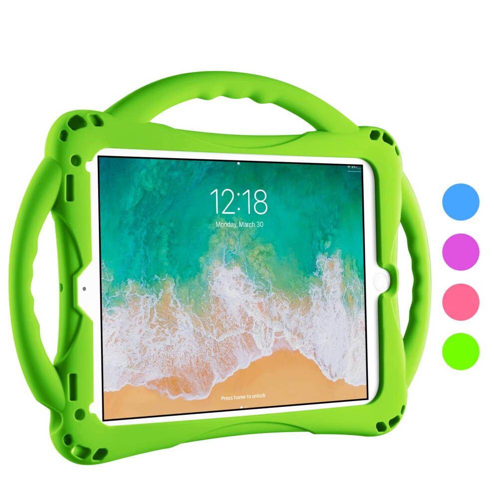 Topesct Kids Case For Ipad 6Th/5Th Gen, Ipad Air/Air 2 & Ipad Pro 9.7 Inch, Built-In Handle Stand Comes With A Strap, Silicone Shockproof Protective 5051222471883