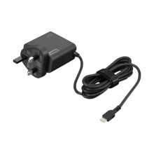 Lenovo 65W USB-C Wall Adapter UK power adapter/inverter Indoor Black