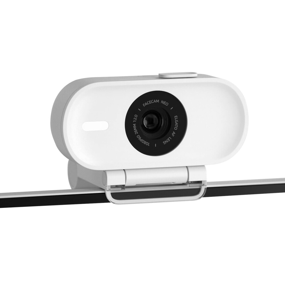 Elgato Facecam Neo ? Full Hd Webcam With Easy-Slide Privacy Shutter, Correction, For Video Calls, Streaming, Light 5051222469477