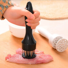 Meat Tenderizer with Ultra Sharp Stainless Steel Blades for Steak Pork Beef Fish Tenderizing