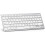 OMOTON Bluetooth Wireless Keyboard for iOS Compatible with iPad Pro/Air/Mini, iPhone and More, UK QWERTY Keyboard Layout, Silver 1