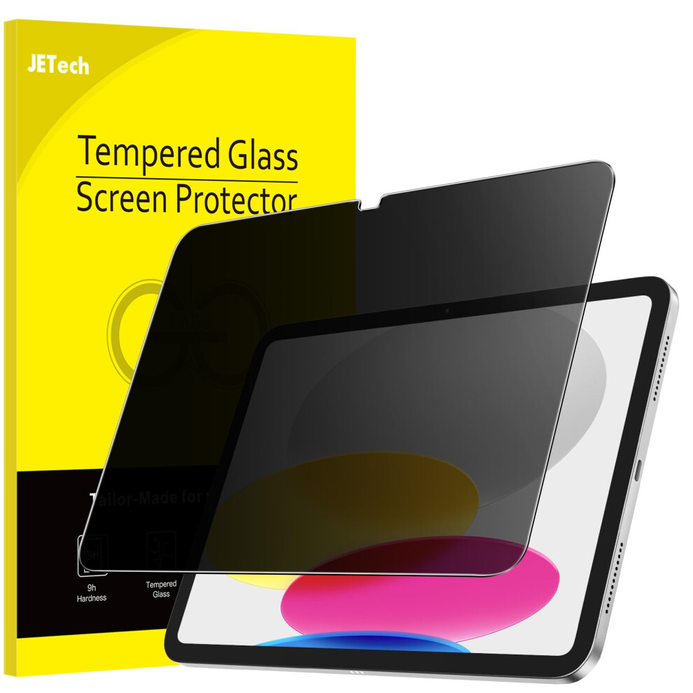 Jetech Privacy Screen Protector For Ipad (A16) 11Th/10Th Generation (2025/2022), Anti-Spy Tempered Glass Film 5051222477212